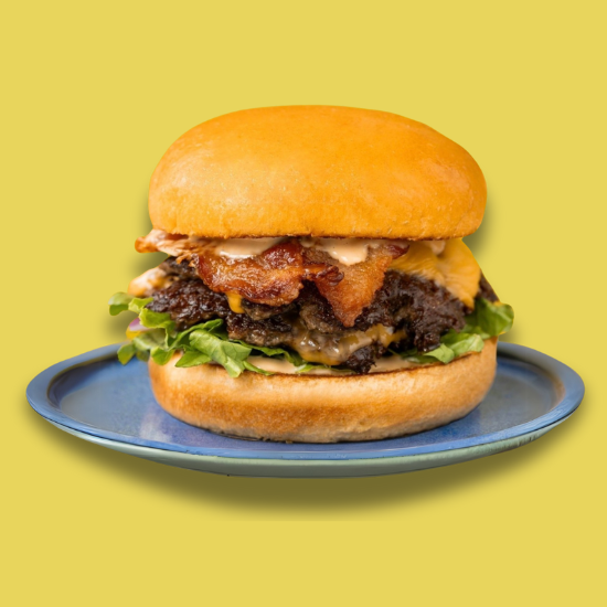 Le Grand - Premium Double Halal Smash Burger at JOYO Montreal